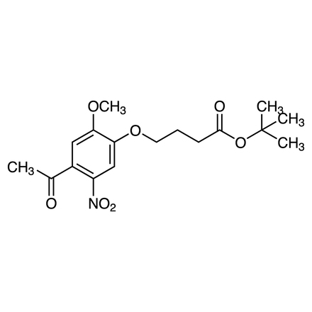 tert-Butyl 4-(4-Acetyl-2-methoxy-5-nitrophenoxy)butanoate No-Image
