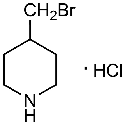 4-(Bromomethyl)piperidine Hydrochloride Chemical Structure of 4-(Bromomethyl)piperidine Hydrochloride