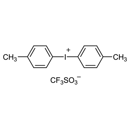 Di-p-tolyliodonium Trifluoromethanesulfonate Chemical Structure of Di-p-tolyliodonium Trifluoromethanesulfonate