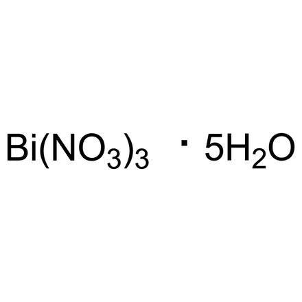 Bismuth(III) Nitrate Pentahydrate Chemical Structure of Bismuth(III) Nitrate Pentahydrate