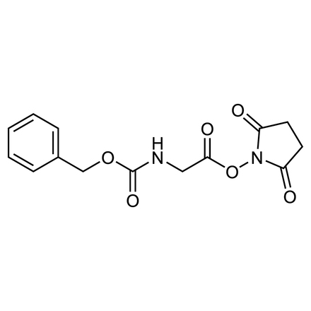 Z-Gly-Osu Chemical Structure of Z-Gly-Osu
