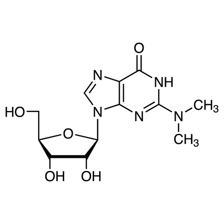 N,N-Dimethylguanosine Chemical Structure of N,N-Dimethylguanosine