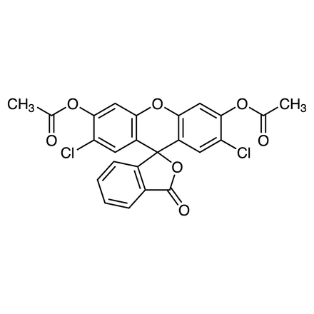 2',7'-Dichlorofluorescein Diacetate Chemical Structure of 2',7'-Dichlorofluorescein Diacetate