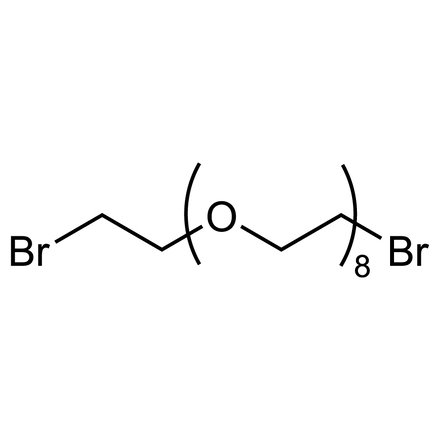 Br-PEG8-CH2CH2Br Chemical Structure of Br-PEG8-CH2CH2Br