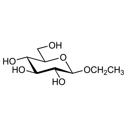 Ethyl beta-D-Glucopyranoside Chemical Structure of Ethyl beta-D-Glucopyranoside