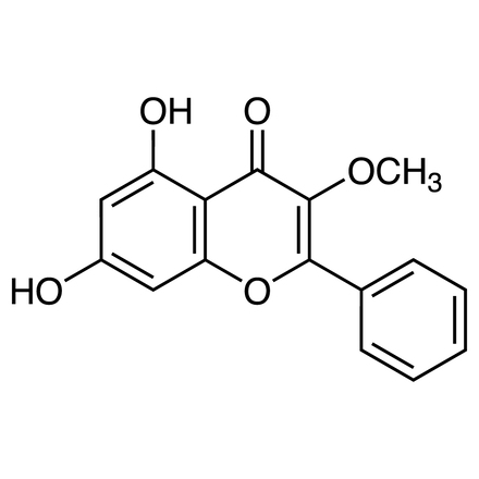 Galangin 3-Methyl Ether Chemical Structure of Galangin 3-Methyl Ether
