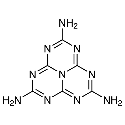 Melem Chemical Structure of Melem