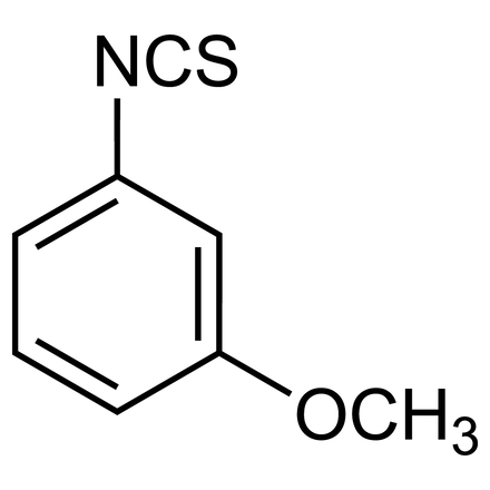 1-Isothiocyanato-3-methoxybenzene Chemical Structure of 1-Isothiocyanato-3-methoxybenzene