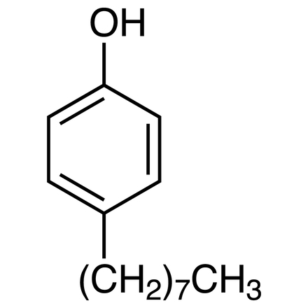 4-Octylphenol Chemical Structure of 4-Octylphenol