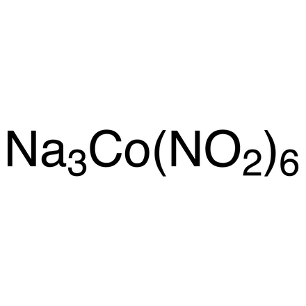 Sodium Hexanitrocobaltate(III) Chemical Structure of Sodium Hexanitrocobaltate(III)