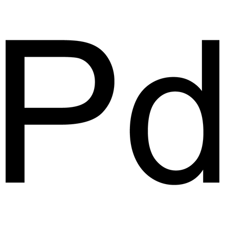 Palladium 7.5% on Carbon, PH type (wetted with ca. 53% Water) Chemical Structure of Palladium 7.5% on Carbon, PH type (wetted with ca. 53% Water)