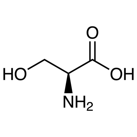 L-Serine Chemical Structure of L-Serine