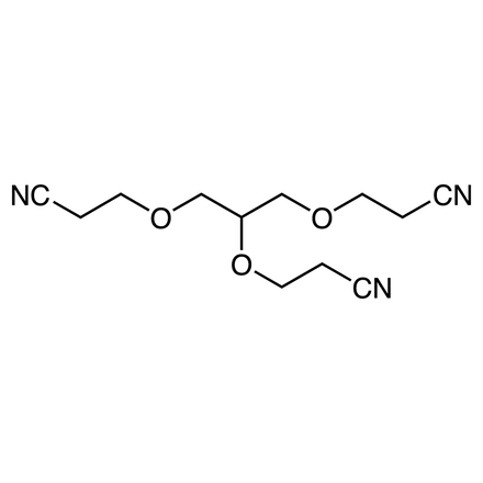 1,2,3-Tris(2-cyanoethoxy)propane Chemical Structure of 1,2,3-Tris(2-cyanoethoxy)propane