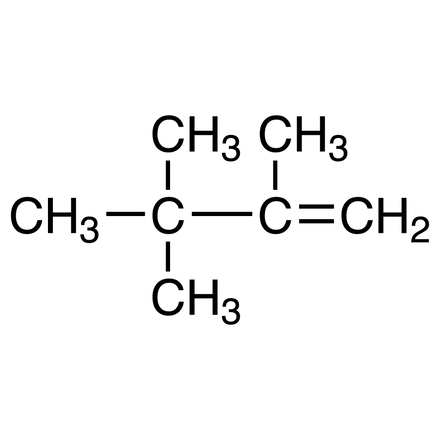 2,3,3-Trimethyl-1-butene Chemical Structure of 2,3,3-Trimethyl-1-butene