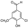 Thumbnail of 3-Chloro-4-hydroxy-5-methoxybenzaldehyde