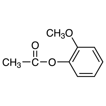 2-Methoxyphenyl Acetate Chemical Structure of 2-Methoxyphenyl Acetate