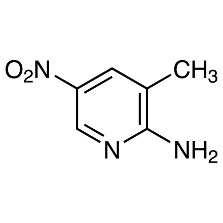 2-Amino-3-methyl-5-nitropyridine Chemical Structure of 2-Amino-3-methyl-5-nitropyridine