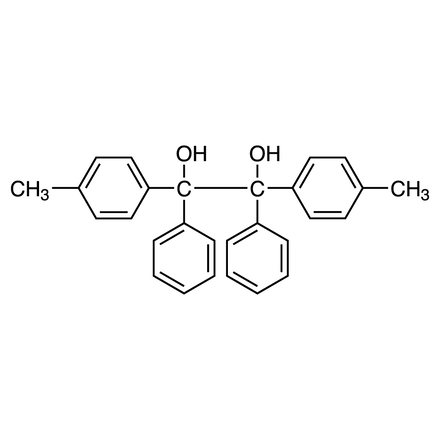 1,2-Bis(4-methylphenyl)-1,2-diphenyl-1,2-ethanediol Chemical Structure of 1,2-Bis(4-methylphenyl)-1,2-diphenyl-1,2-ethanediol