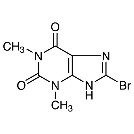 8-Bromotheophylline Chemical Structure of 8-Bromotheophylline