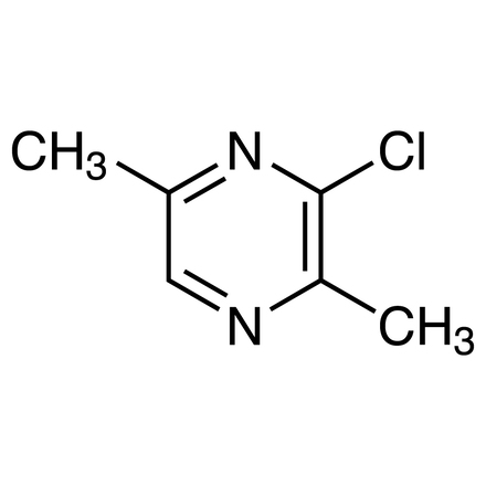 3-Chloro-2,5-dimethylpyrazine Chemical Structure of 3-Chloro-2,5-dimethylpyrazine