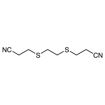 3,3'-(Ethylenedithio)dipropionitrile Chemical Structure of 3,3'-(Ethylenedithio)dipropionitrile