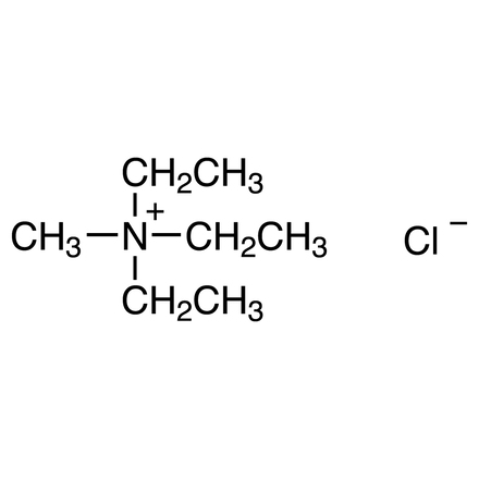 Triethylmethylammonium Chloride Chemical Structure of Triethylmethylammonium Chloride
