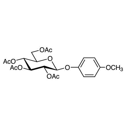 4-Methoxyphenyl 2,3,4,6-Tetra-O-acetyl-beta-D-glucopyanoside No-Image