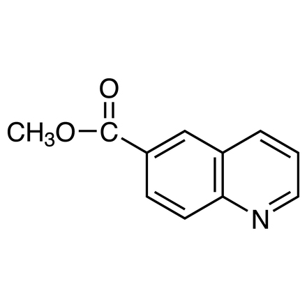 Methyl 6-Quinolinecarboxylate Chemical Structure of Methyl 6-Quinolinecarboxylate