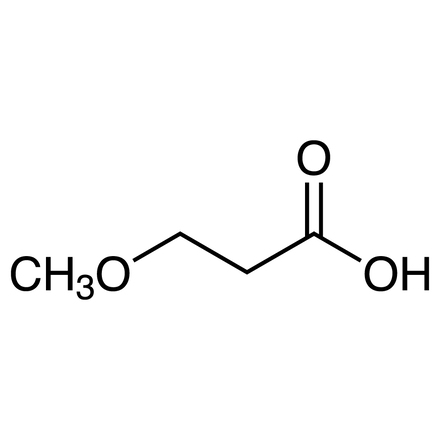 3-Methoxypropanoic Acid Chemical Structure of 3-Methoxypropanoic Acid