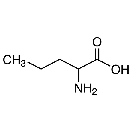 DL-Norvaline Chemical Structure of DL-Norvaline