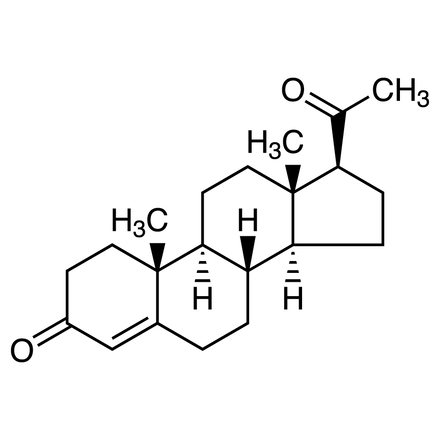 Progesterone Chemical Structure of Progesterone