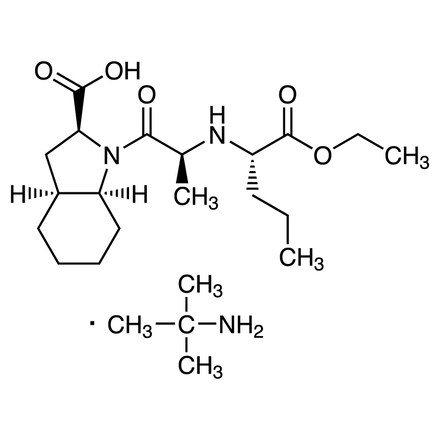 Perindopril Erbumine Chemical Structure of Perindopril Erbumine