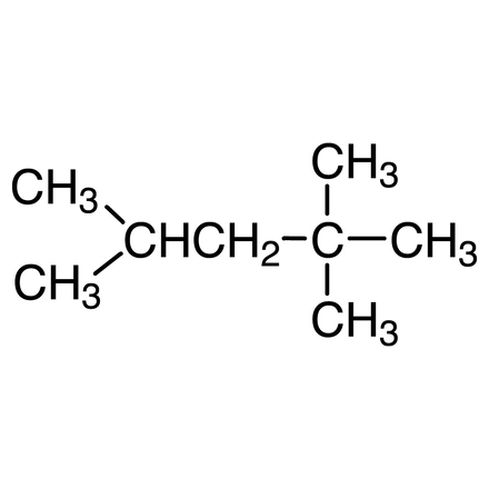 2,2,4-Trimethylpentane Chemical Structure of 2,2,4-Trimethylpentane
